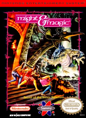 Might & Magic - Secret of the Inner Sanctum (USA) box cover front